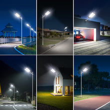 Load image into Gallery viewer, 800W Solar Street Light, 50000LM IP66 Waterproof Solar Security Flood Lights Outdoor Motion Sensor, Dusk to Dawn Solar LED Light Lamp with Remote Control &amp; Bracket for Garden,Yard, Path, Parking Lot
